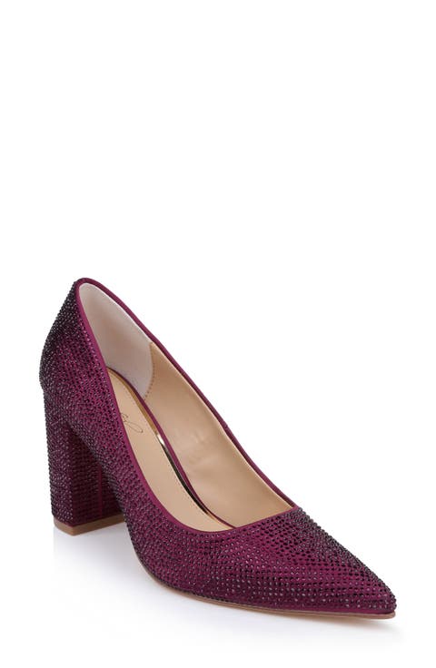Banee II Crystal Pointed Toe Pump