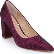 BADGLEY MISCHKA Banee II Crystal Pointed Toe Pump