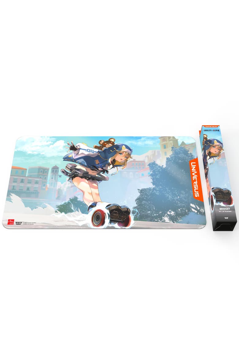 GUILTY GEAR, STRIVE, Playmat, Bridget - 24x14 Inch Neoprene Mat, Alternate, color, Multicolored
