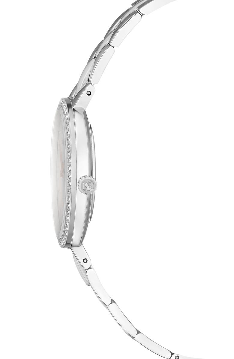 Swarovski Cosmopolitan Bracelet Watch, 40mm, Alternate, color, Silver