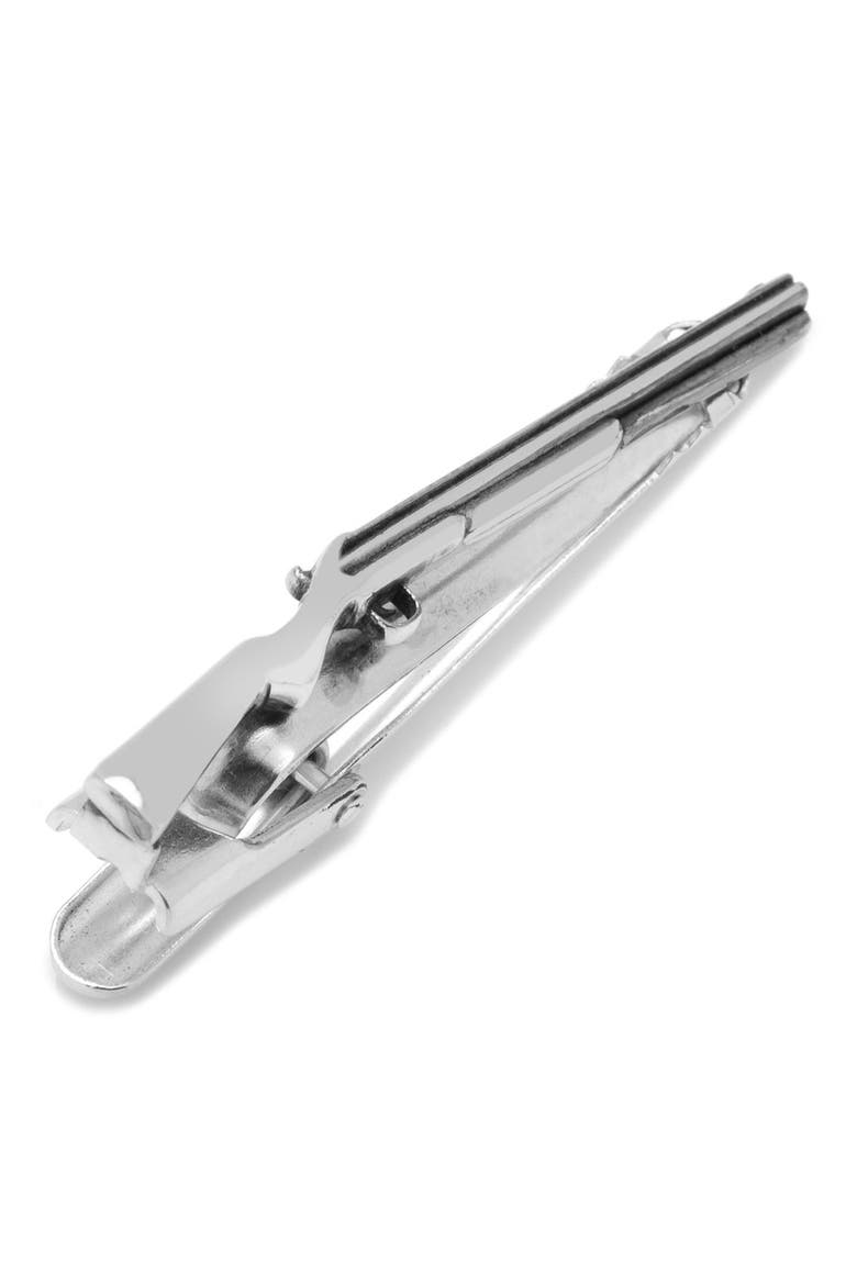 Ox and Bull Trading Co. Shotgun Tie Clip, Main, color, SILVER