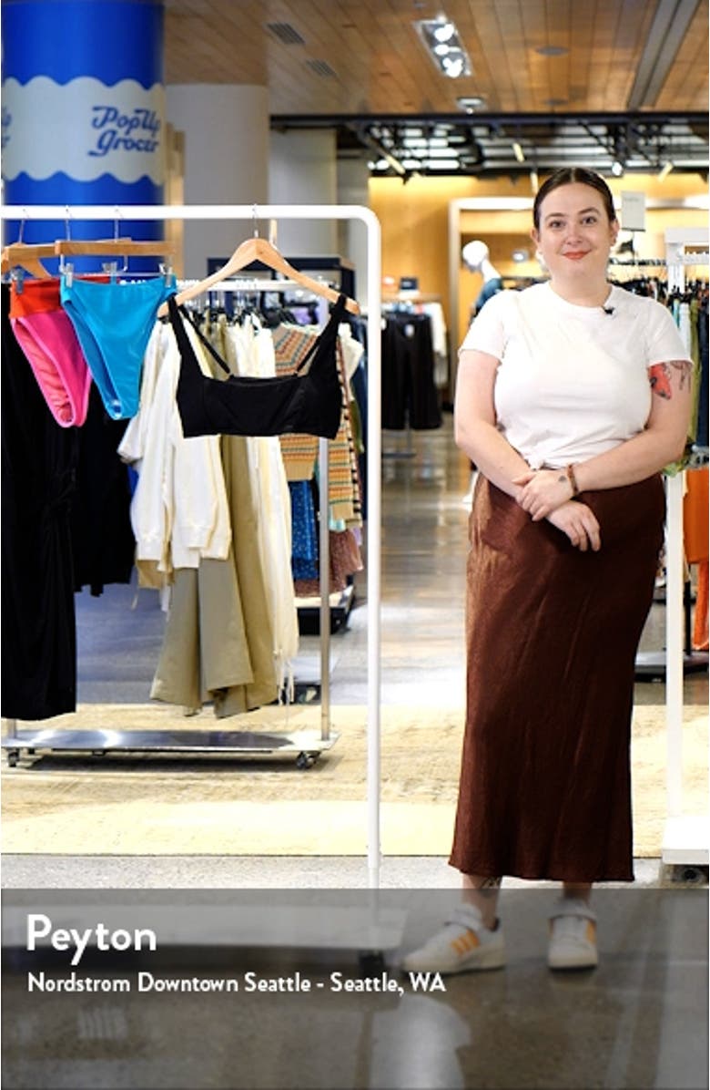 Havana Ribbed Bikini Top, sales video thumbnail