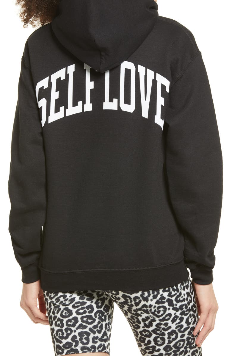 Petals and Peacocks Petals and Peacock Self Love Hoodie, Alternate, color,