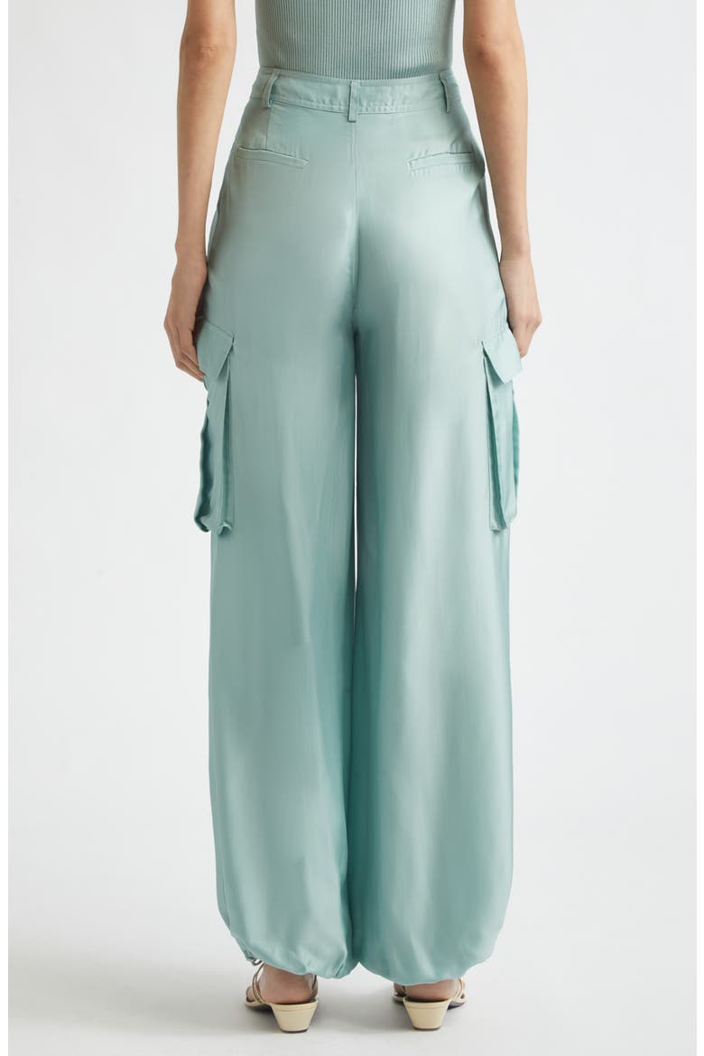 James Wide Leg Cargo Pants, Alternate, color, SEABREEZE
