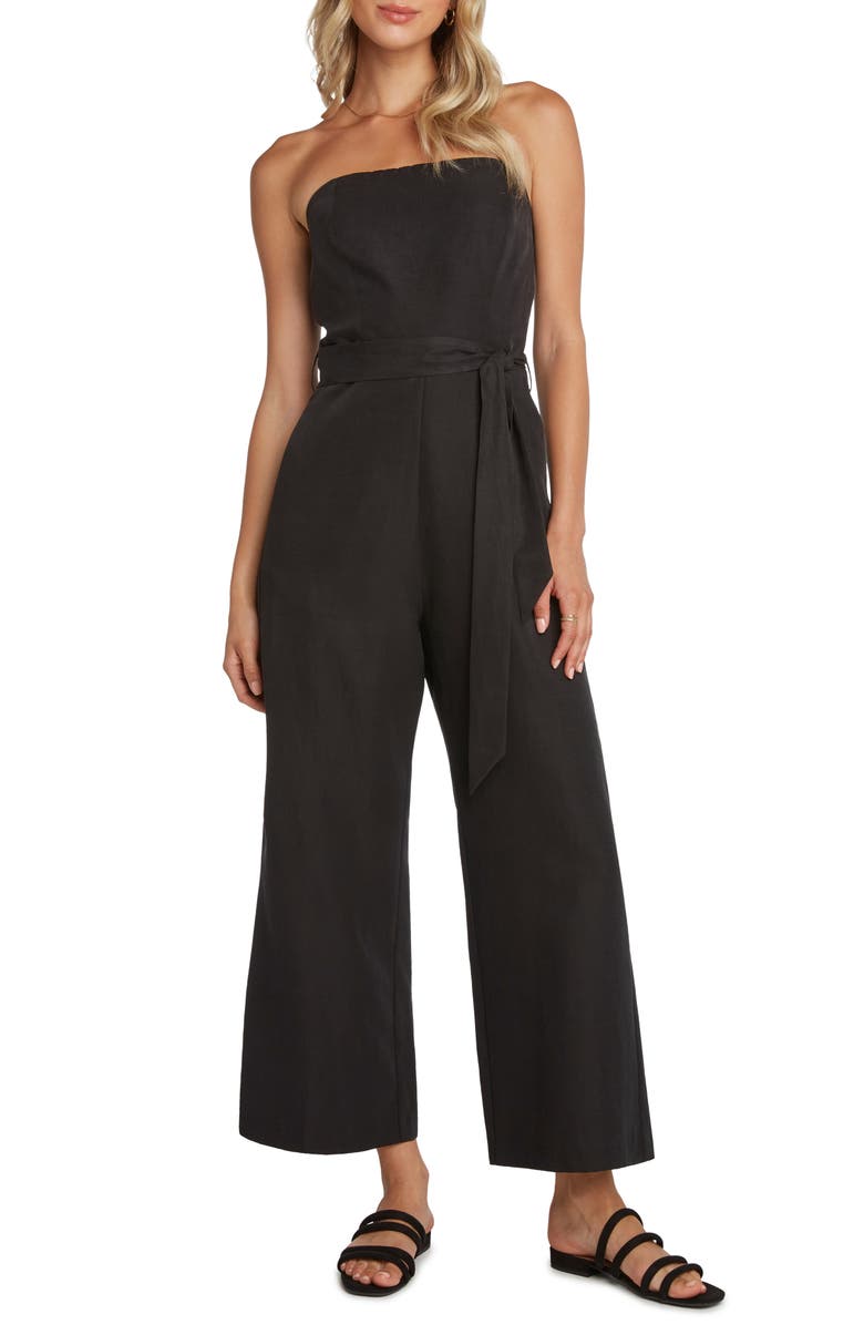 Willow Ryan Strapless Wide Leg Jumpsuit, Main, color, 