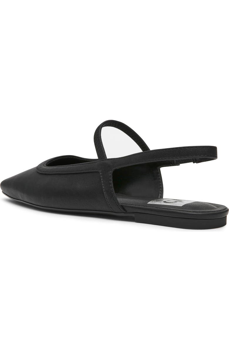 DV by Dolce Vita Fiera Slingback Flat, Alternate, color, Black Smooth