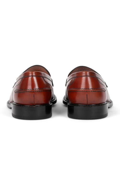 Anthony Veer Rivertone Tassel Loafer In Brown