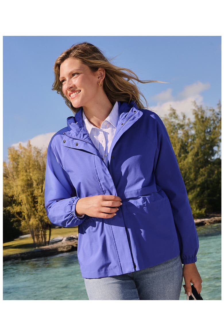 Squall Packable Rain Jacket, Alternate, color, Blue Breeze