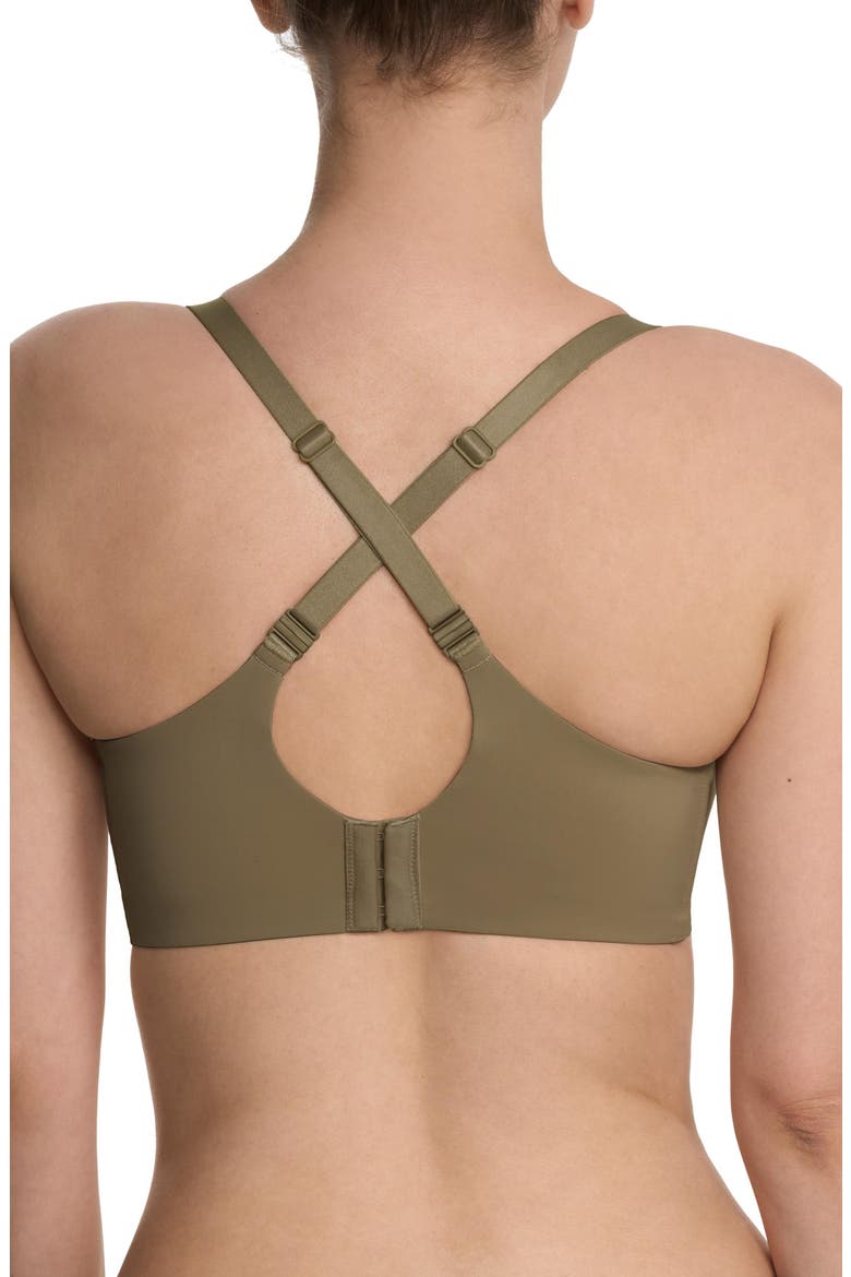 Elevate High Impact Convertible Sports Bra, Alternate, color, Olive Green