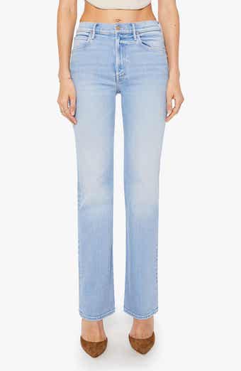 MOTHER The Kick It High Waist Straight Leg Jeans