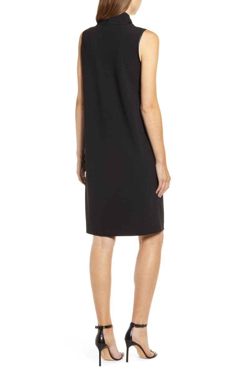 Anne Klein Cowl Neck Crepe Sheath Dress, Alternate, color,
