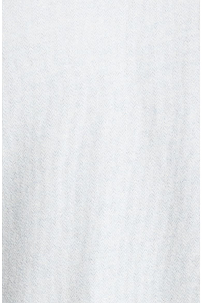 Catalina Short Sleeve Cotton Knit Button-Up Shirt, Alternate, color, SOFT CHAMBRAY
