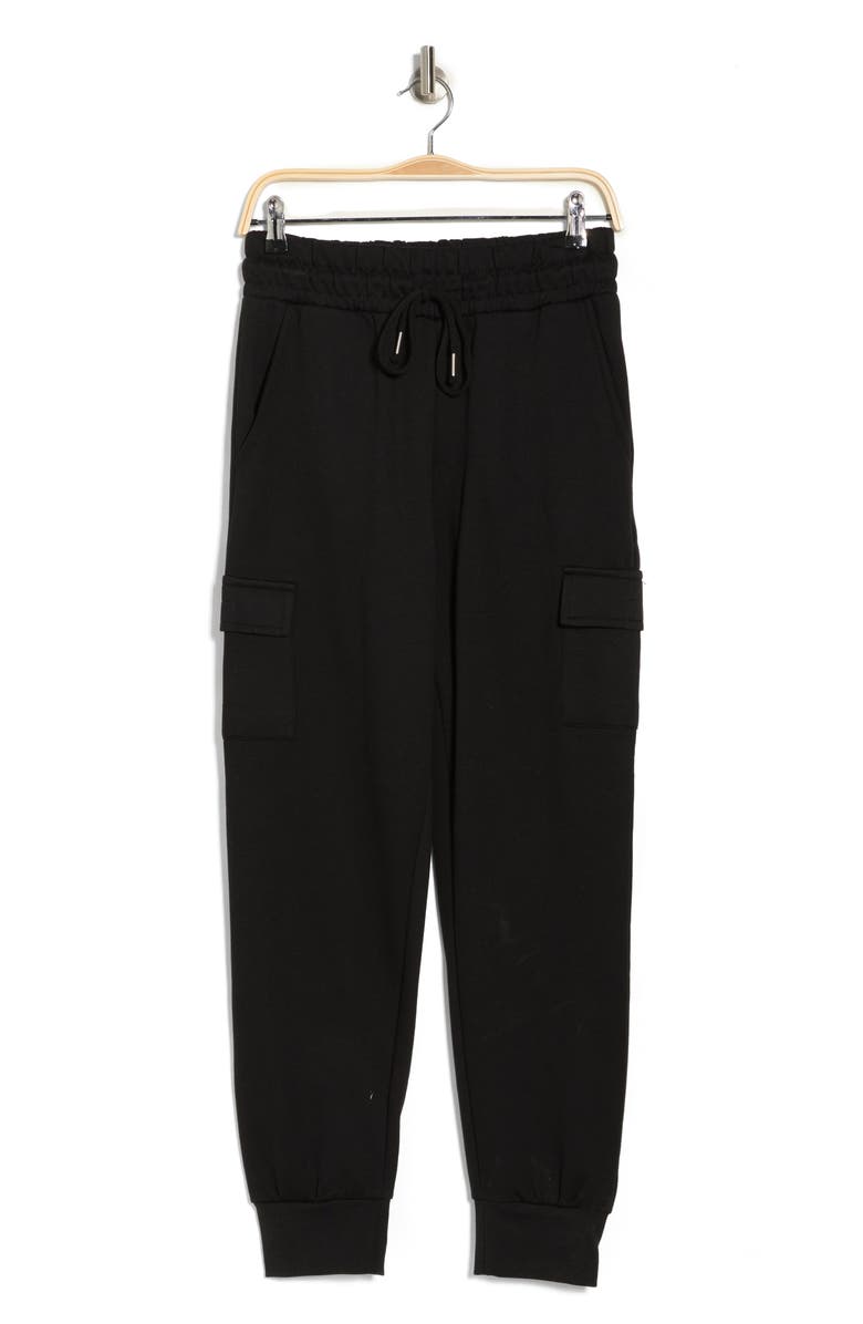 FLEECE FACTORY Tie Waist Cargo Joggers, Alternate, color, 