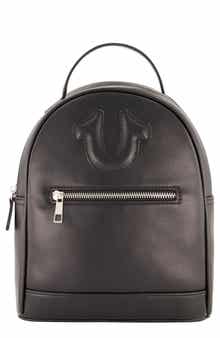 True Religion Brand Jeans Horseshoe Motif Backpack