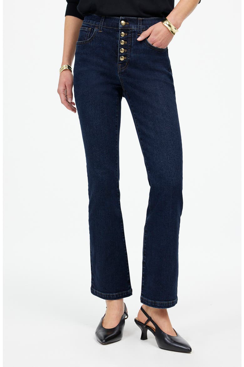 Kick Out Crop Jeans, Main, color, LARKSPUR