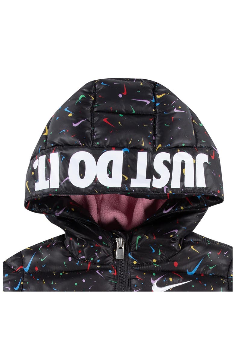 Mid Weight Puffer Jacket, Alternate, color, K5TBLACK