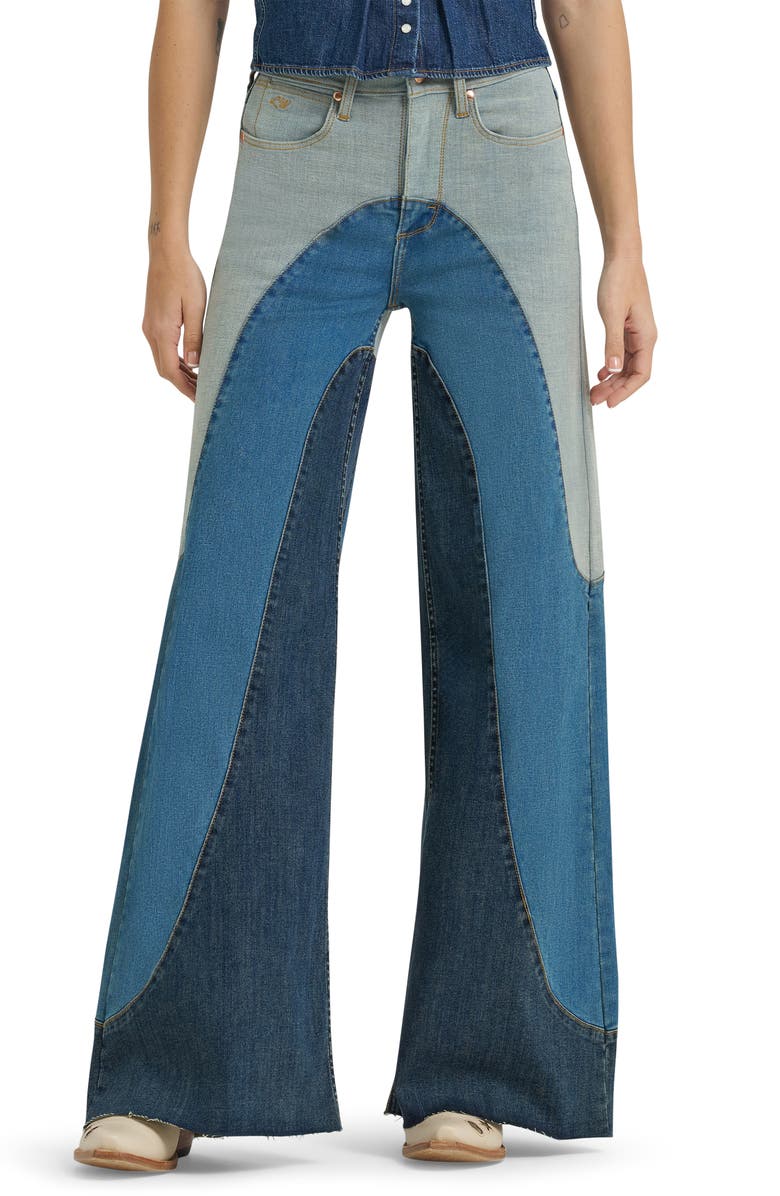 Wrangler Lainey Wilson Groovy Wide Leg Jeans, Main, color,