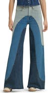 Wrangler x Lainey Wilson Groovy Raw Hem Wide Leg Jeans