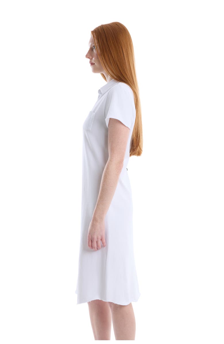 Wilt Polo Dress with Chest Pocket, Alternate, color, White