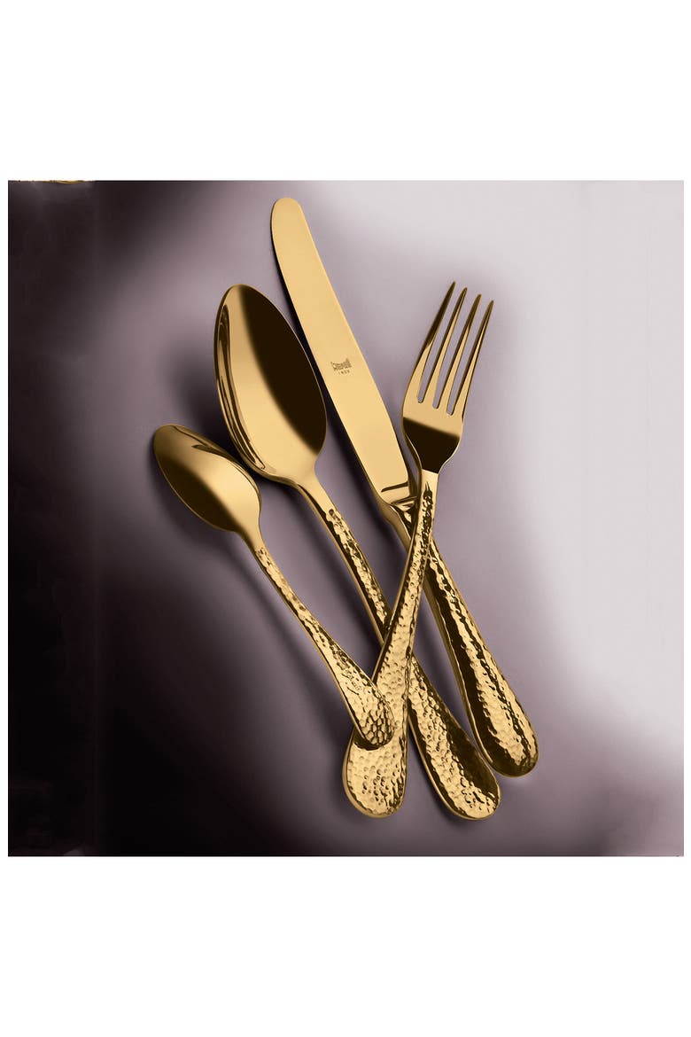 Epoque Gold 5-Piece Place Setting, Alternate, color, STAINLESS GOLD