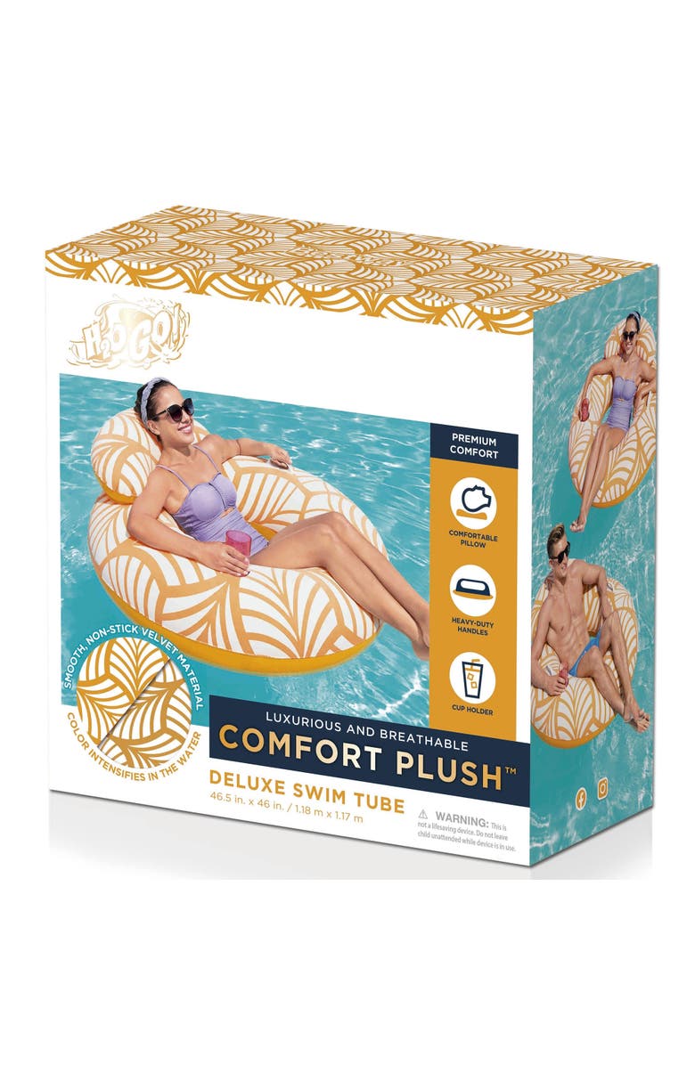 H2OGO! Deluxe Swim Inflatable Tube, Alternate, color, Multicolored