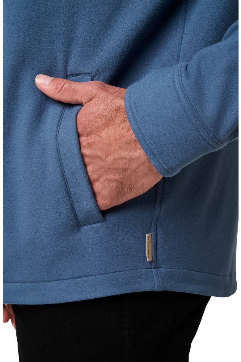 Polar Fleece Shirt Jacket, Alternate, color, BERING SEA