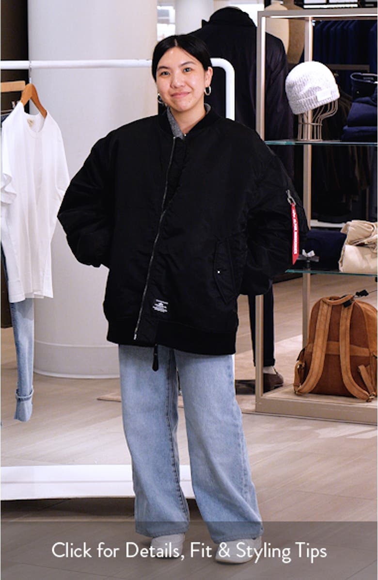 MA-1 Oversize Flight Jacket, sales video thumbnail