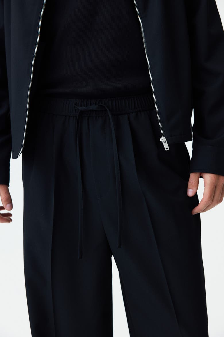Loose-fit Pants, Alternate, color, Black