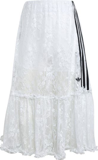 adidas W LACE SKIRT(SC SUMMER) WHITE 国内発送 adidas Lace Skirt | Nordstrom