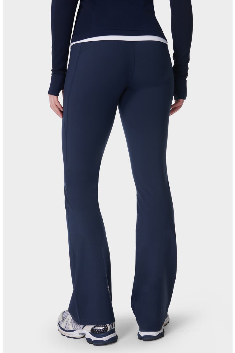 Power Workout Bootcut Leggings, Alternate, color, NAVY BLUE