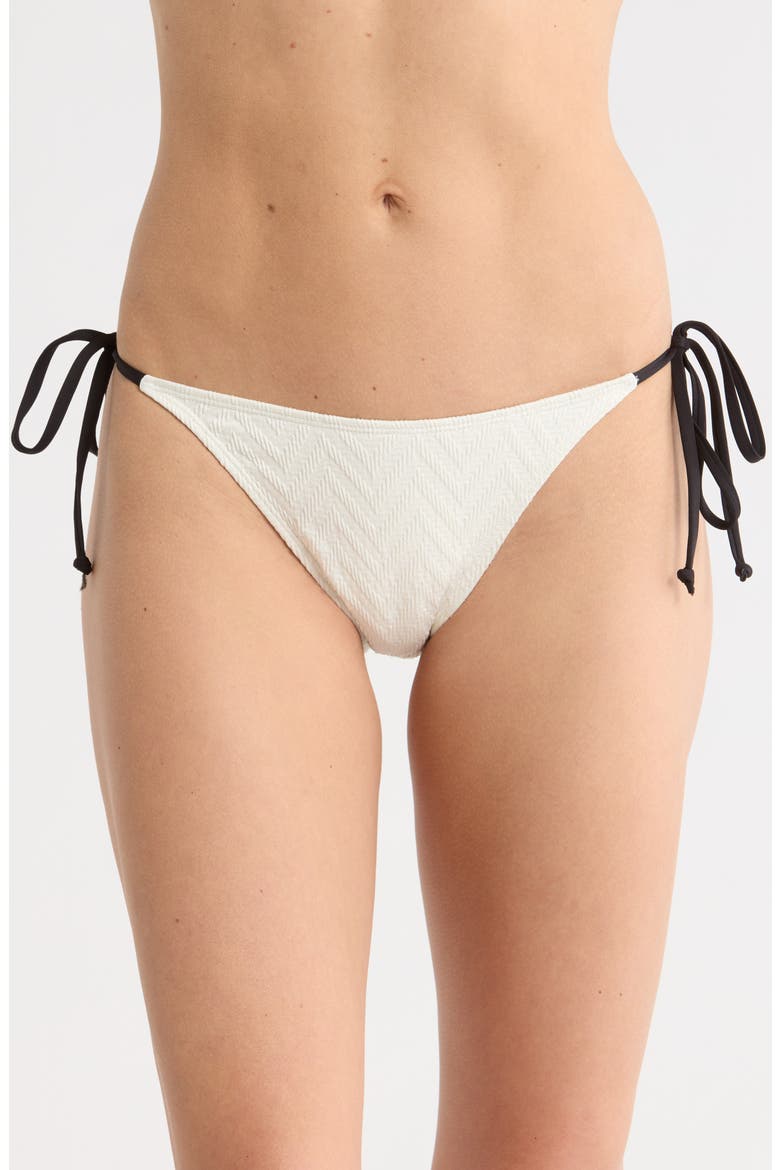 V Baby Cheeky Bikini Bottoms, Main, color, STAR WHITE