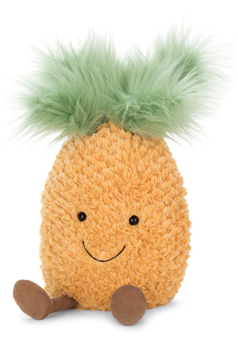 Amuseable Pineapple Plush Toy, Main, color, PINEAPPLE