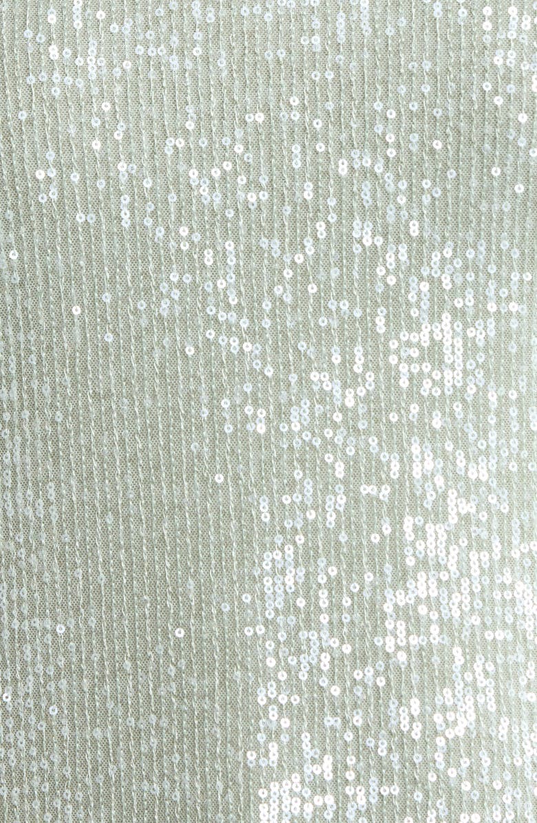 Anne Klein Sequin Dolman T-Shirt, Alternate, color, Soft Aloe