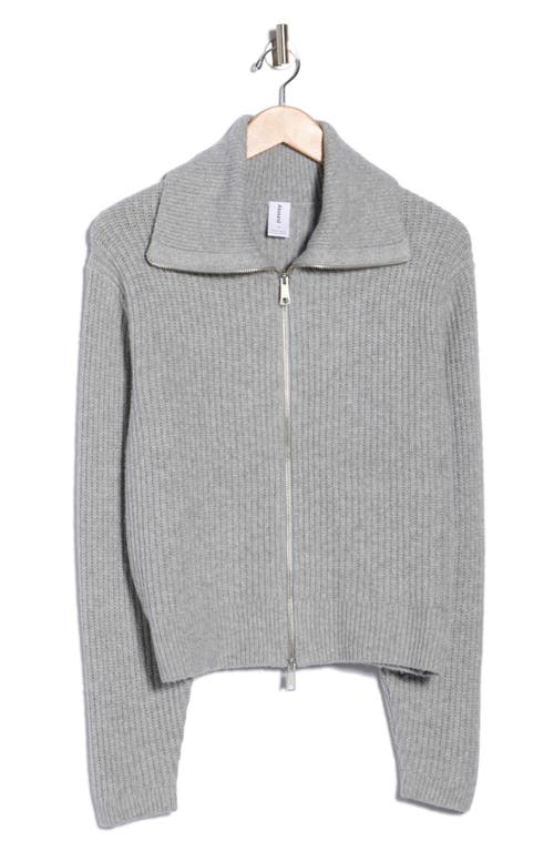 Abound Zip Sweater Cardigan In Gray