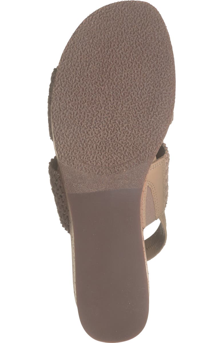 NORDSTROM RACK Cassie Platform Wedge Slingback Sandal, Alternate, color, Beige Sand/ Cork