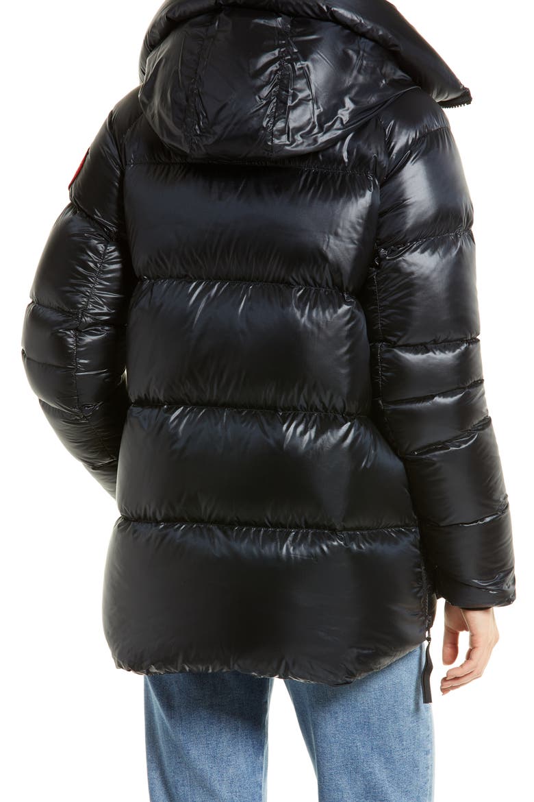 Cypress Packable 750 Fill Power Down Puffer Jacket, Alternate, color, BLACK