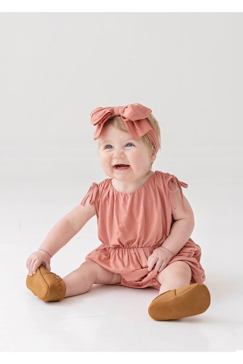 Elena Baby Romper, Alternate, color, Pink