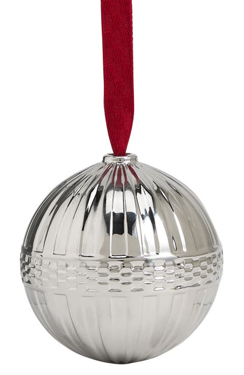 Festive Fluted Bone China Ornament