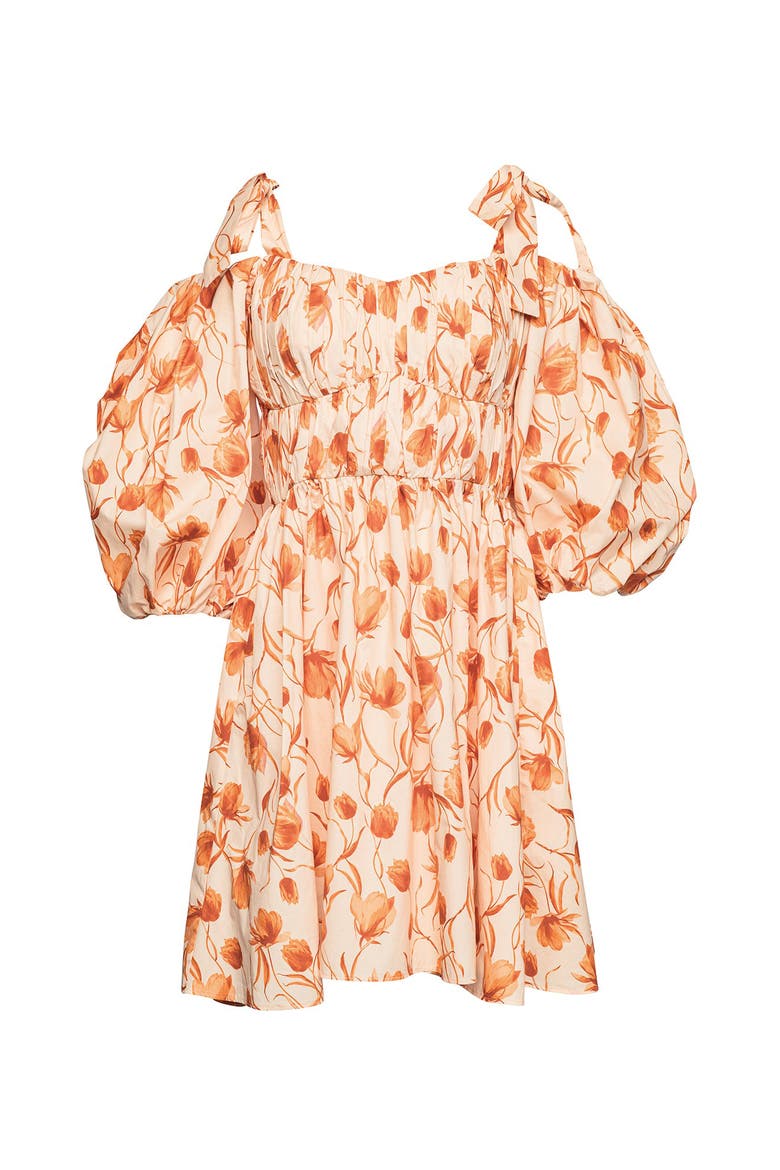 Aurelia Mini Off-Shoulder Dress, Main, color, Floral