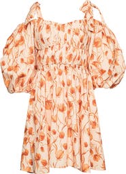 Vasiliki Aurelia Mini Off-Shoulder Dress