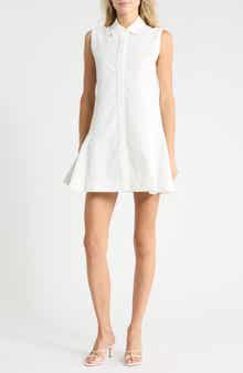 Maggy Pleated Sleeveless Minidress