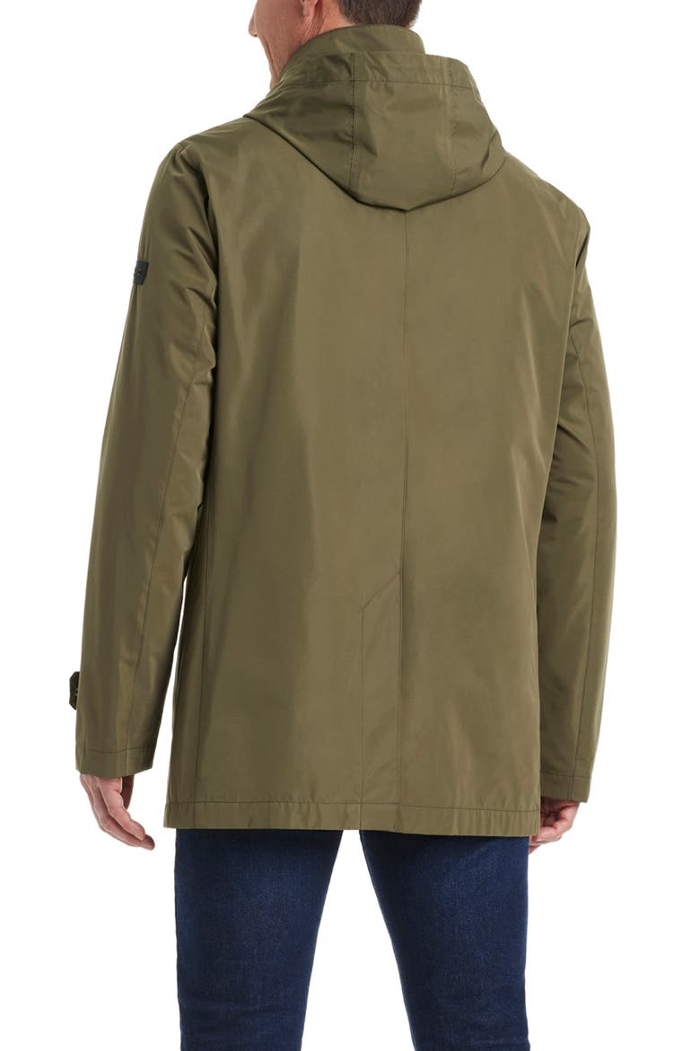 Raintek Hooded Jacket, Alternate, color, DARK OLIVE