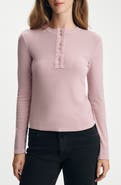 Mavi Jeans Rib Henley Top