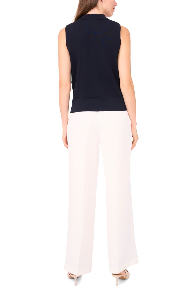 Halogen<sup>®</sup> Lapel Collar Sweater Vest, Alternate, color, Navy Depths