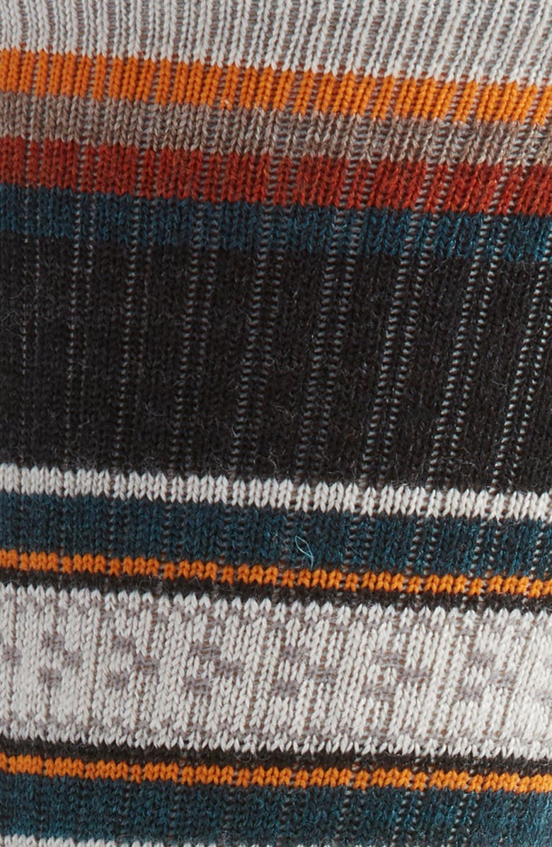 Smartwool Hike Light Cushioning Panorama Merino Wool Blend Crew Socks, Alternate, color, 