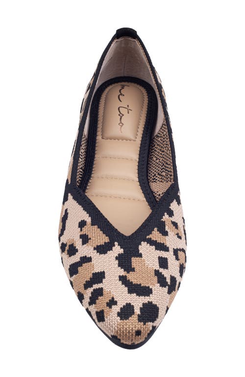 Me Too Alivia Pointed Toe Flat In Brown