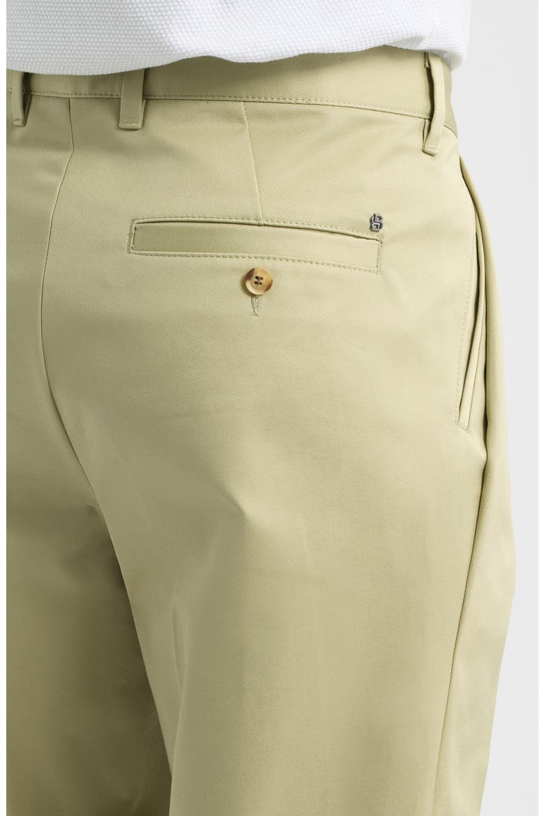 Kai Pleated Cotton Trousers, Alternate, color, BEIGE/ KHAKI