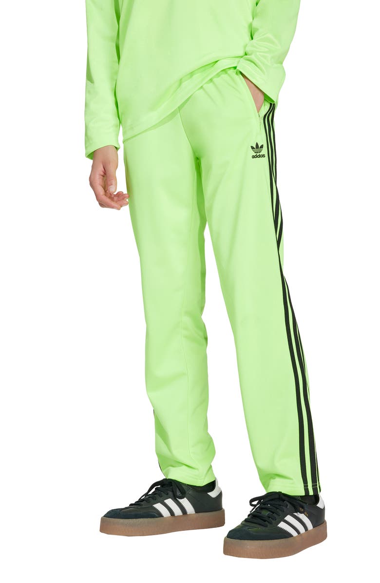 adidas Kids' Firebird Recycled Polyester Track Pants, Alternate, color, Signal Green