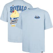 '47 Men's '47 Light Blue Kansas City Royals Ice Cream Parlor Foundation T-Shirt