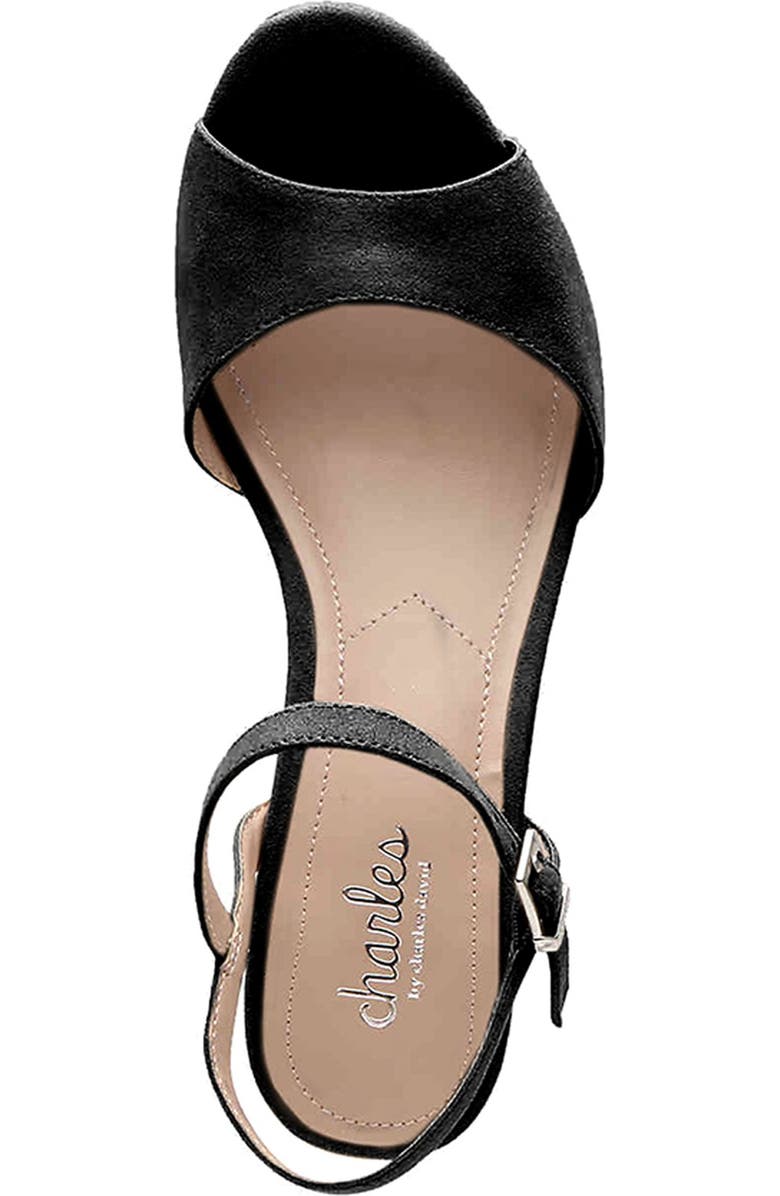 Charles by Charles David Lambert Cork Wedge Sandal, Alternate, color,